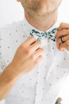 Tuscany Floral Self-Tie Bow Tie
